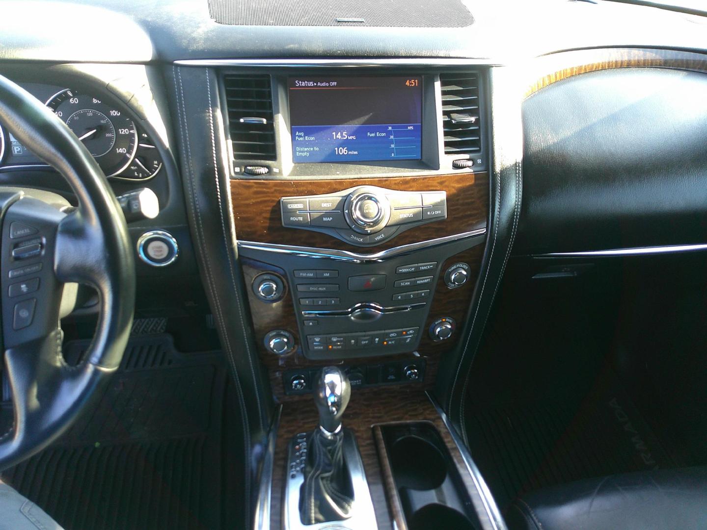 2017 BLACK NISSAN ARMADA SL; PLATINUM; (JN8AY2NF0H9) , located at 1200 Cassat Avenue, Jacksonville, FL, 32205, (904) 695-1885, 30.302404, -81.731033 - Photo#3