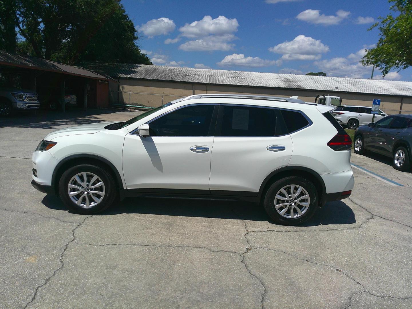 2017 WHITE NISSAN ROGUE (5N1AT2MT6HC) , located at 390 Hansen Avenue, Orange Park, FL, 32065, (904) 276-7933, 30.130497, -81.787529 - Photo#1