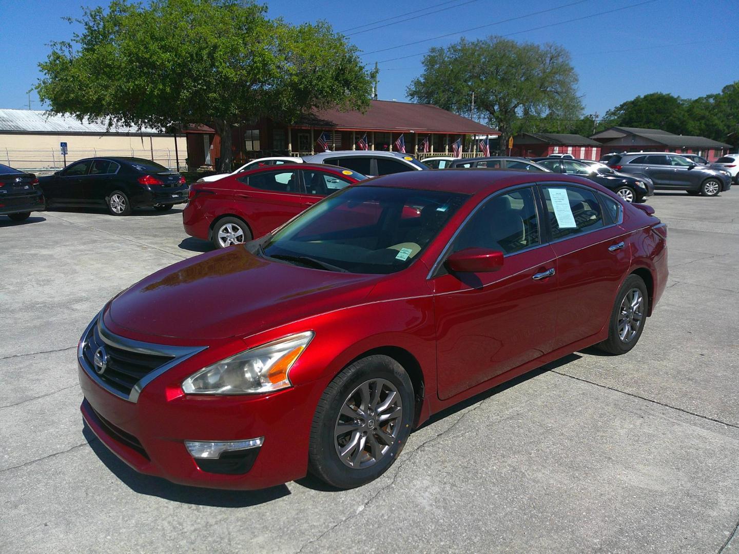 2015 RED NISSAN ALTIMA 2.5; 2.5 S; 2 (1N4AL3AP4FN) , located at 390 Hansen Avenue, Orange Park, FL, 32065, (904) 276-7933, 30.130497, -81.787529 - Photo#1