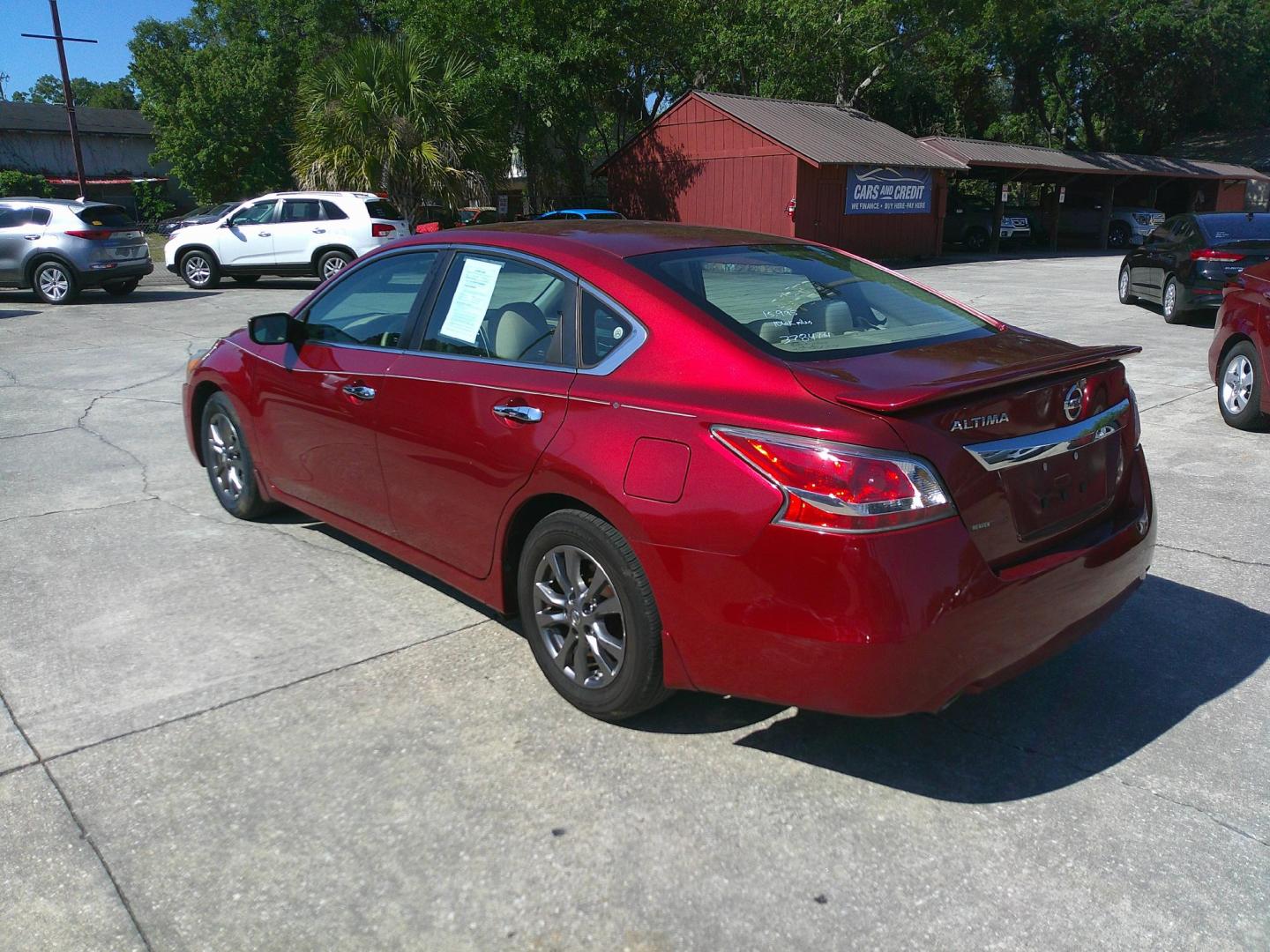 2015 RED NISSAN ALTIMA 2.5; 2.5 S; 2 (1N4AL3AP4FN) , located at 390 Hansen Avenue, Orange Park, FL, 32065, (904) 276-7933, 30.130497, -81.787529 - Photo#4