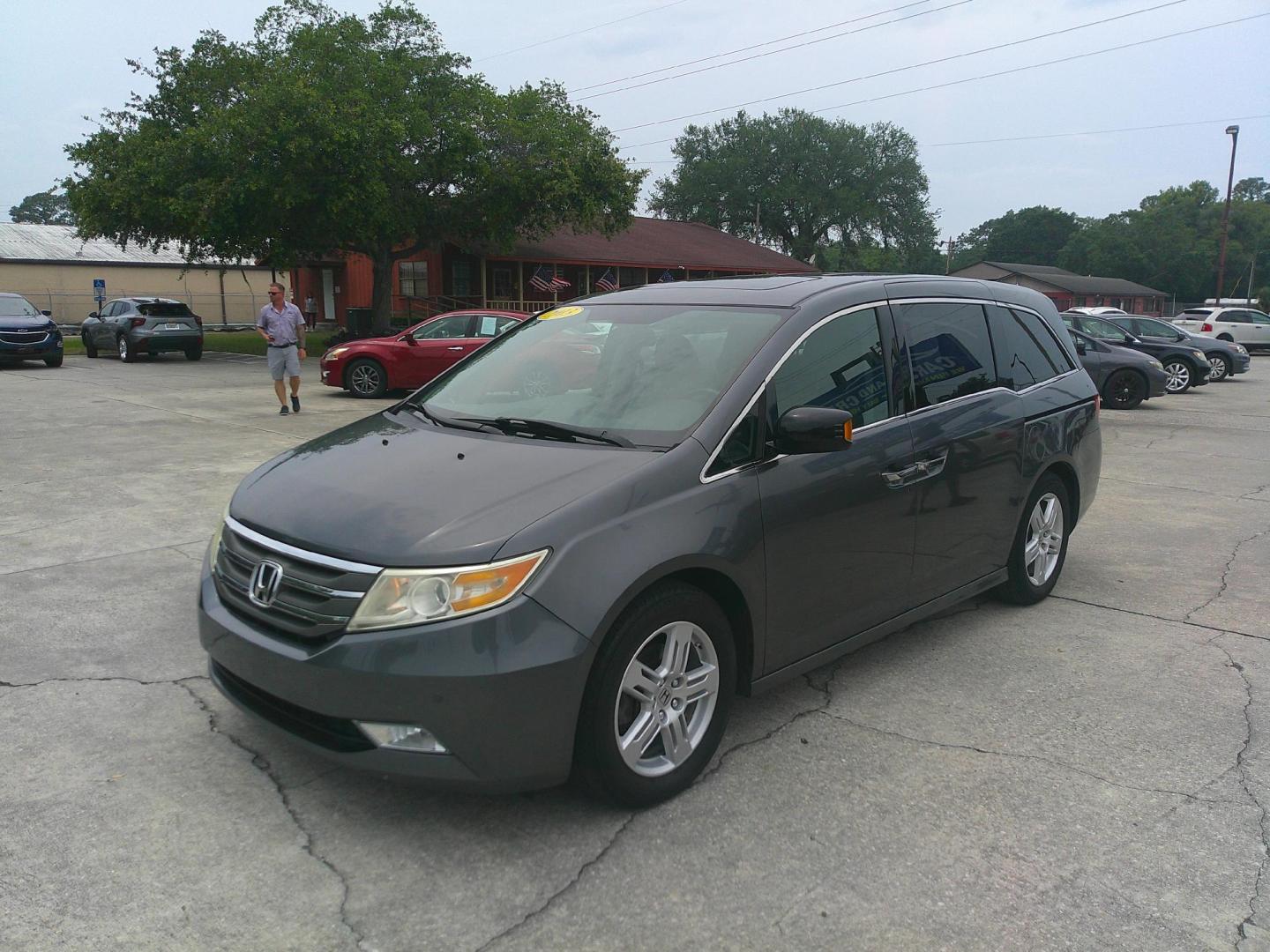 2013 BLUE HONDA ODYSSEY TOURING (5FNRL5H90DB) , located at 390 Hansen Avenue, Orange Park, FL, 32065, (904) 276-7933, 30.130497, -81.787529 - Photo#1