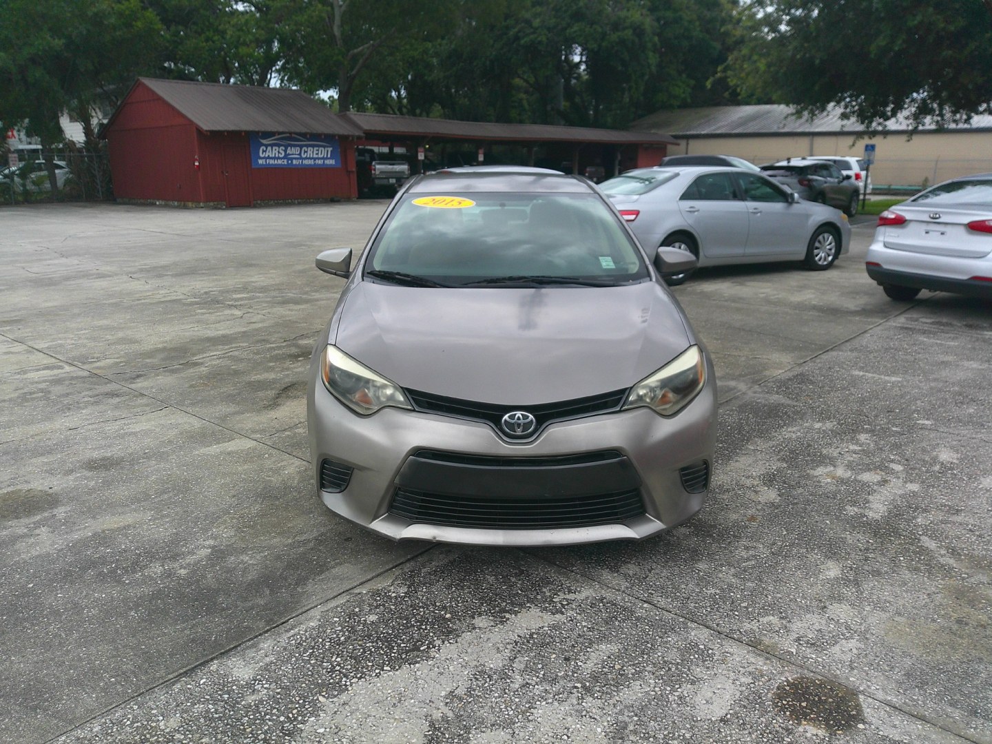 2015 BROWN TOYOTA COROLLA S; LE; L (5YFBURHE6FP) , located at 1200 Cassat Avenue, Jacksonville, FL, 32205, (904) 695-1885, 30.302404, -81.731033- Photo#0