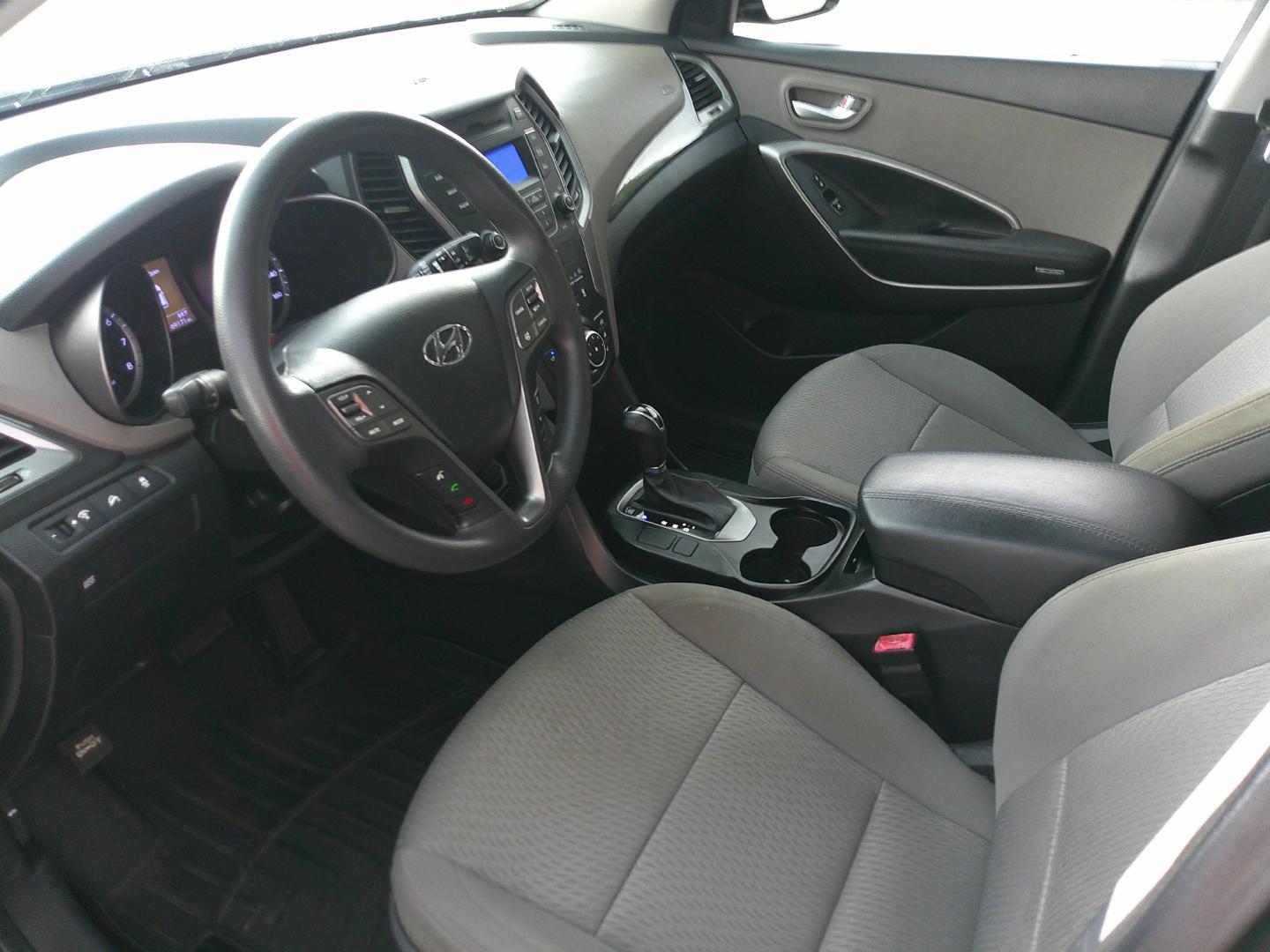 2016 BLACK HYUNDAI SANTA FE SPORT BASE (5XYZT3LB1GG) , located at 1200 Cassat Avenue, Jacksonville, FL, 32205, (904) 695-1885, 30.302404, -81.731033- Photo#2