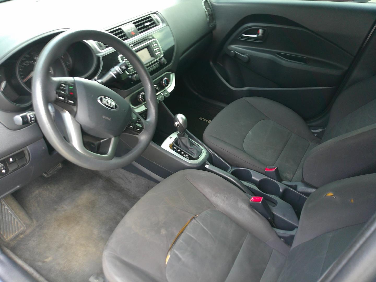 2016 SILVER KIA RIO LX (KNADM4A3XG6) , located at 390 Hansen Avenue, Orange Park, FL, 32065, (904) 276-7933, 30.130497, -81.787529- Photo#2
