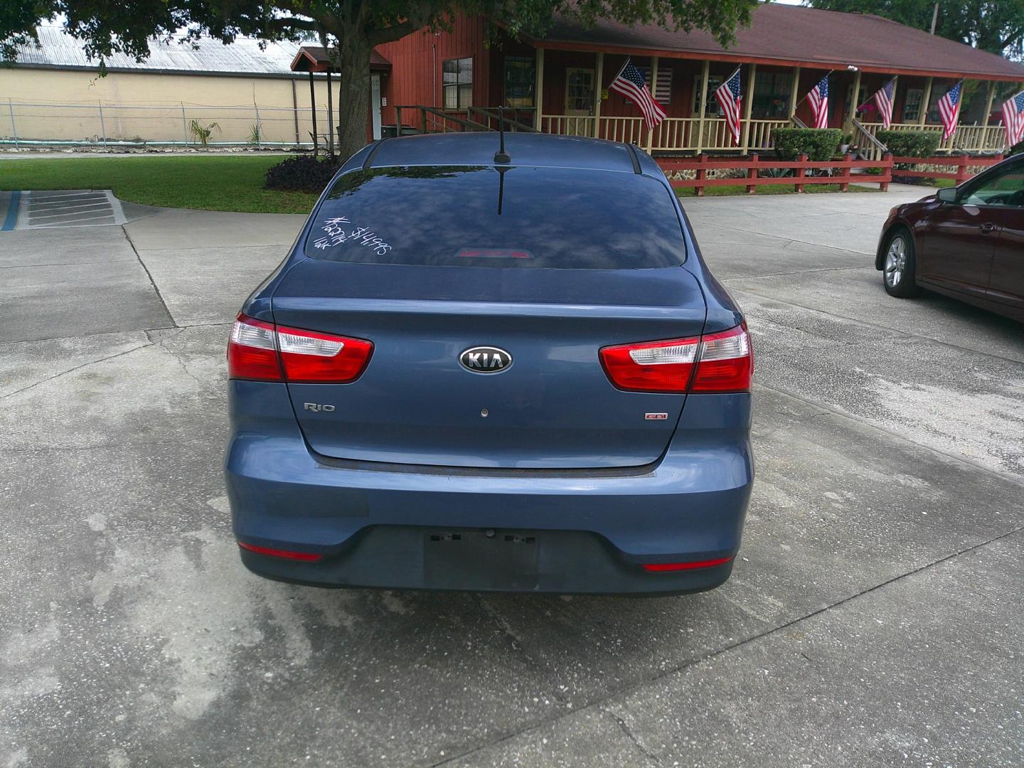 2016 SILVER KIA RIO LX (KNADM4A3XG6) , located at 390 Hansen Avenue, Orange Park, FL, 32065, (904) 276-7933, 30.130497, -81.787529- Photo#3
