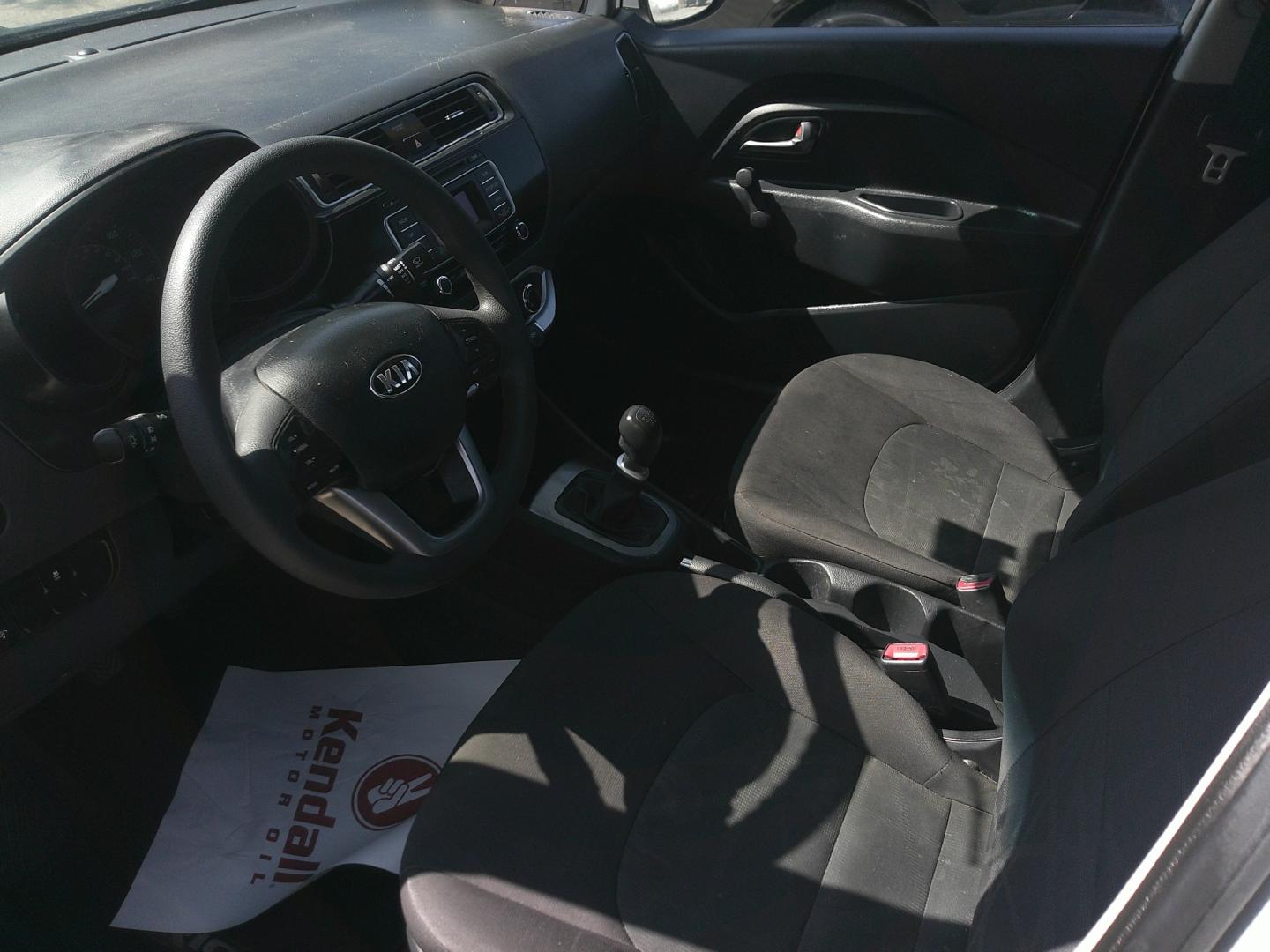 2016 SILVER KIA RIO LX (KNADM4A38G6) , located at 1200 Cassat Avenue, Jacksonville, FL, 32205, (904) 695-1885, 30.302404, -81.731033- Photo#2