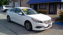 2015 WHITE HYUNDAI SONATA SE (5NPE24AF6FH) , located at 1200 Cassat Avenue, Jacksonville, FL, 32205, (904) 695-1885, 30.302404, -81.731033- Photo#0
