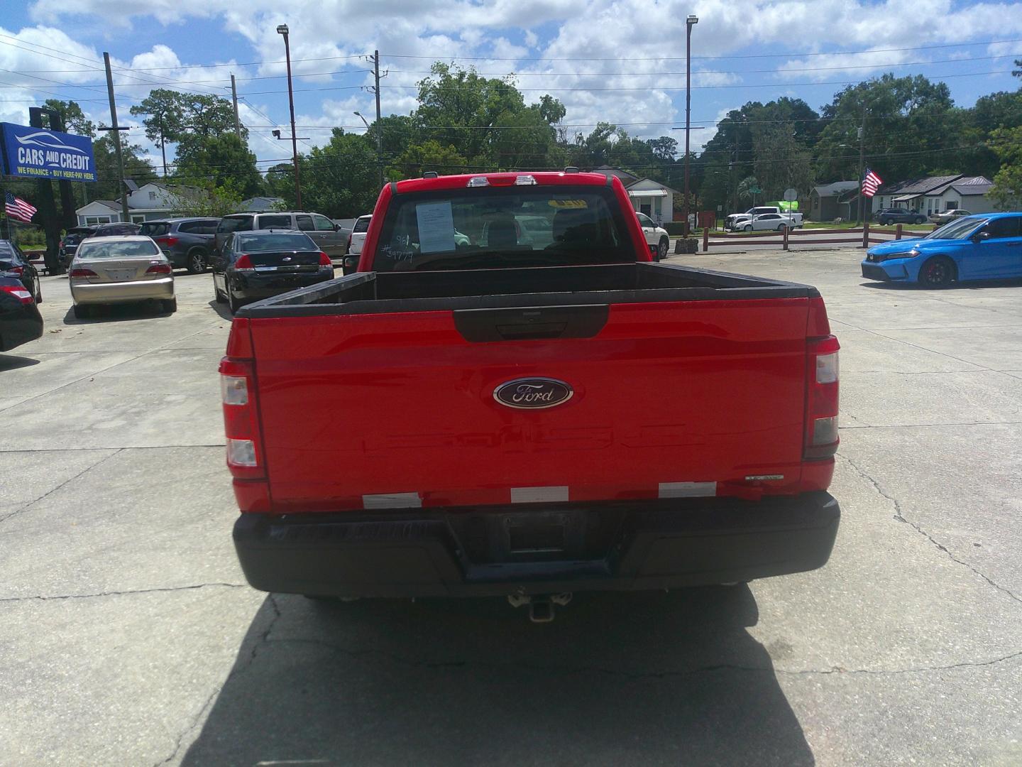 2022 RED FORD F-150 STX; XL; XLT (1FTNF1C83NK) , located at 390 Hansen Avenue, Orange Park, FL, 32065, (904) 276-7933, 30.130497, -81.787529- Photo#3