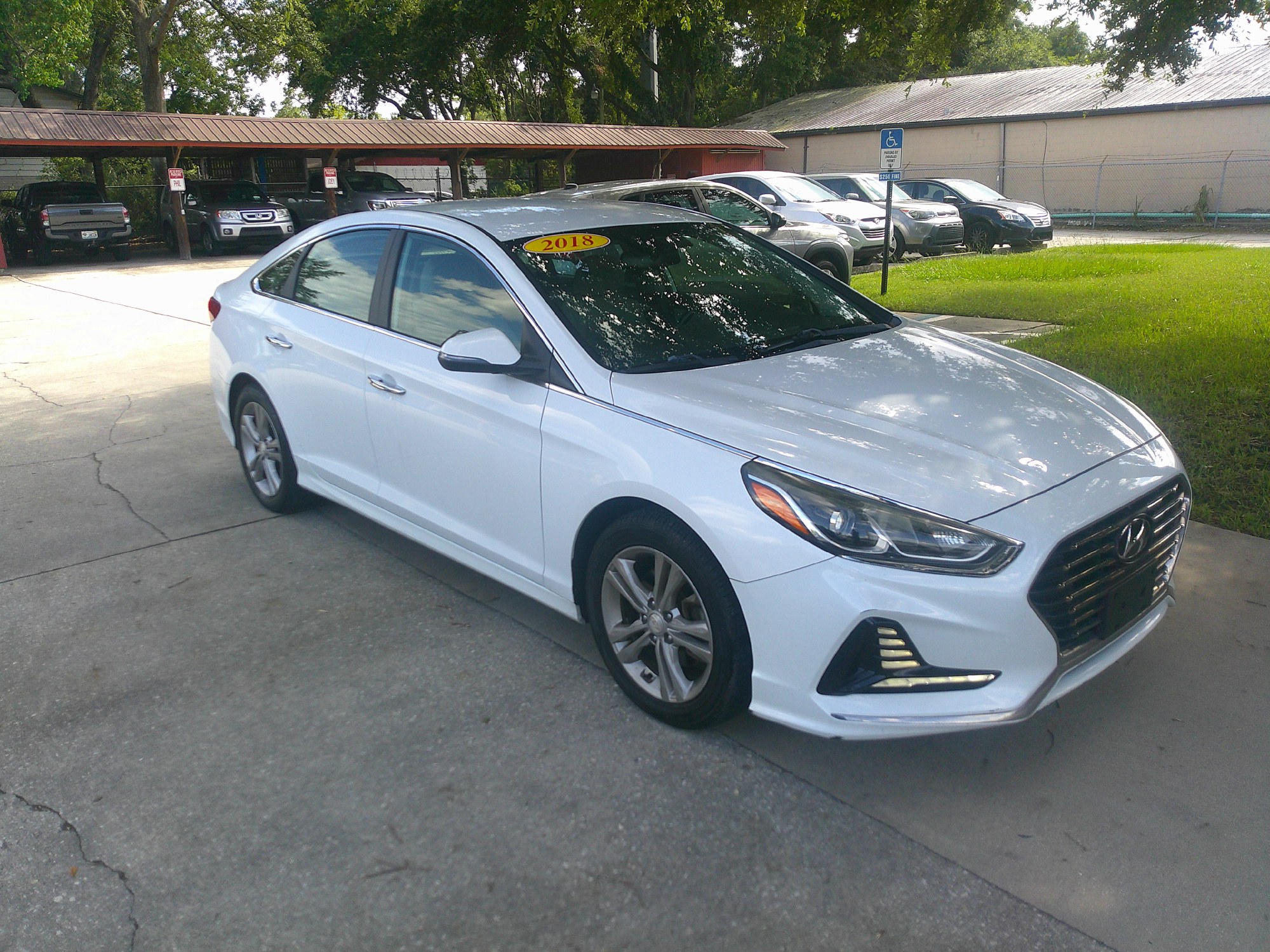 photo of 2018 HYUNDAI SONATA LIMITED; SPOR 