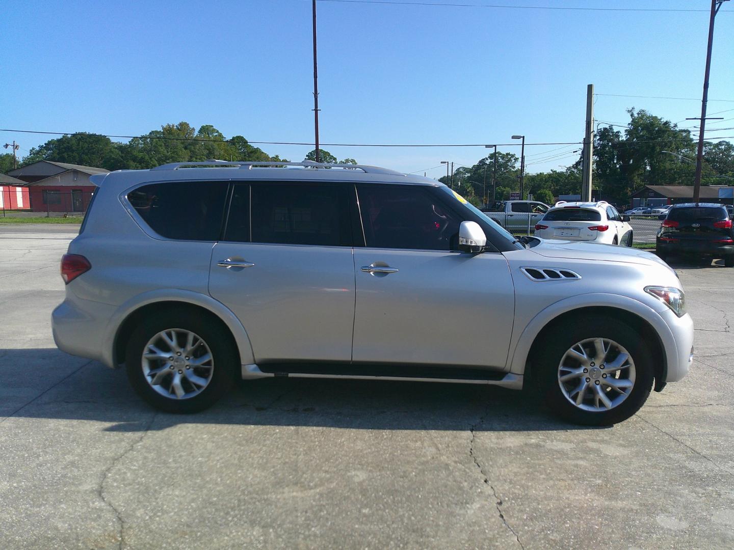 2011 SILVER INFINITI QX56 (JN8AZ2NC9B9) , located at 390 Hansen Avenue, Orange Park, FL, 32065, (904) 276-7933, 30.130497, -81.787529- Photo#4
