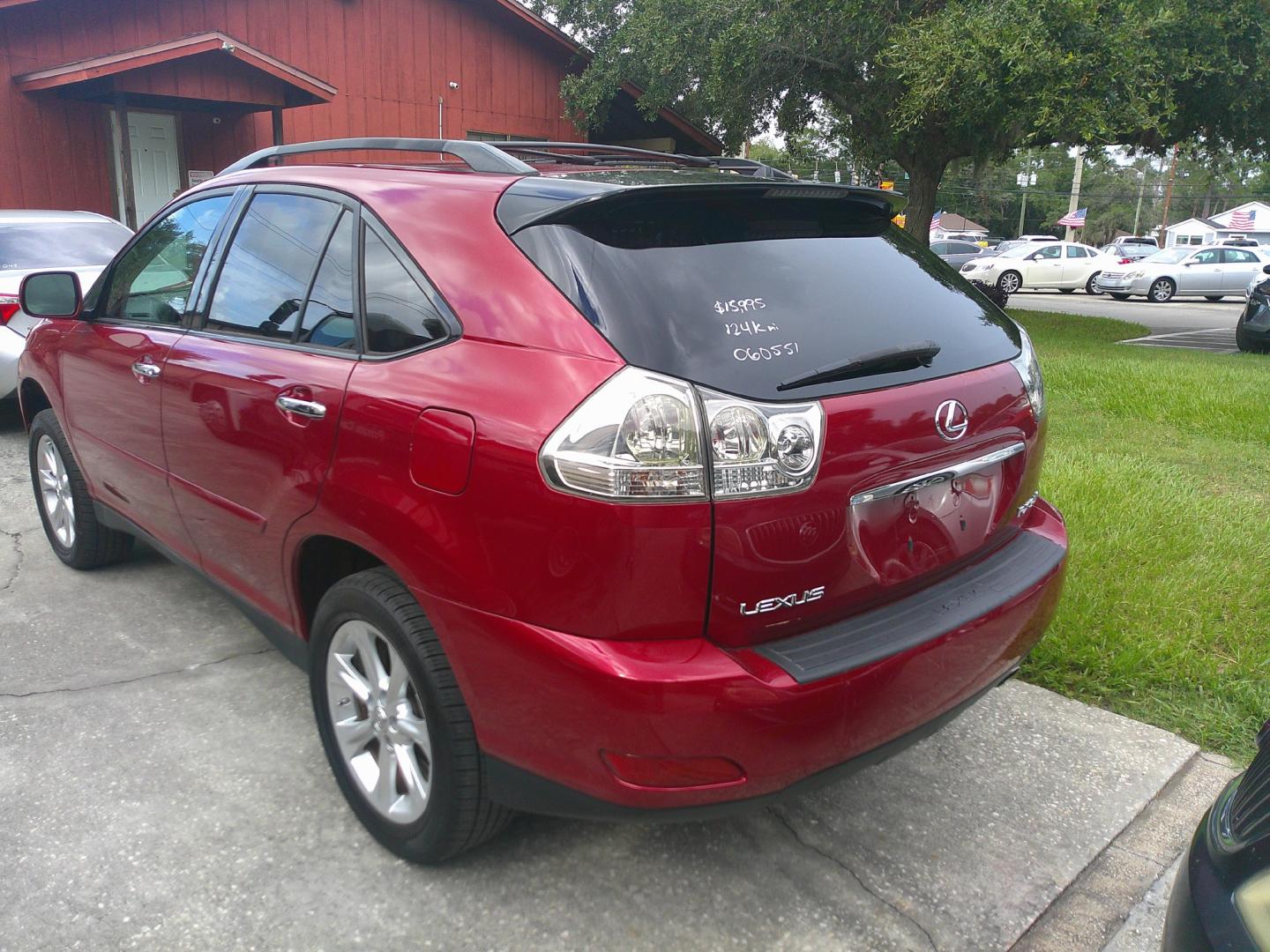 2009 RED LEXUS RX 350 BASE (2T2GK31U29C) , located at 1200 Cassat Avenue, Jacksonville, FL, 32205, (904) 695-1885, 30.302404, -81.731033- Photo#4